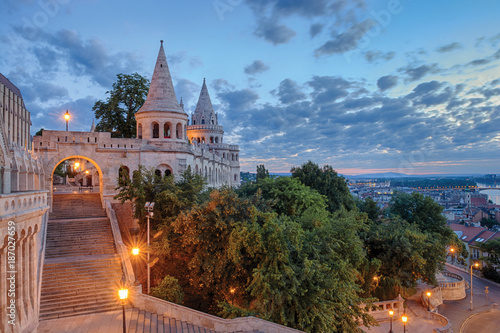 Fisherman`s Bastion in Budapest photo