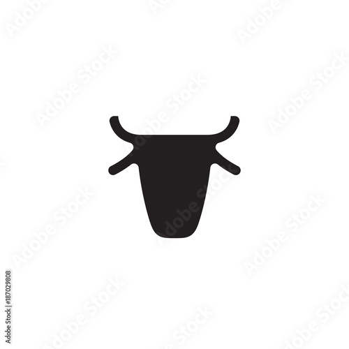 cow icon. sign design