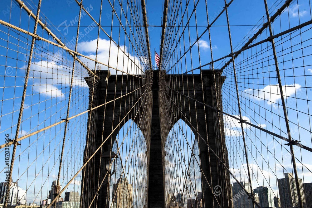 Fototapeta premium Brooklyn bridge View