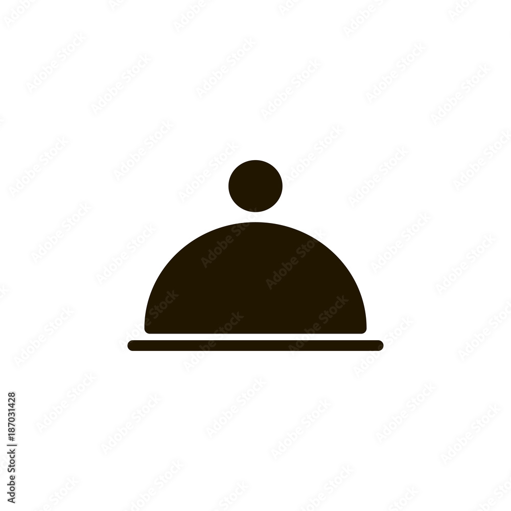 platter icon. sign design platter icon. sign design