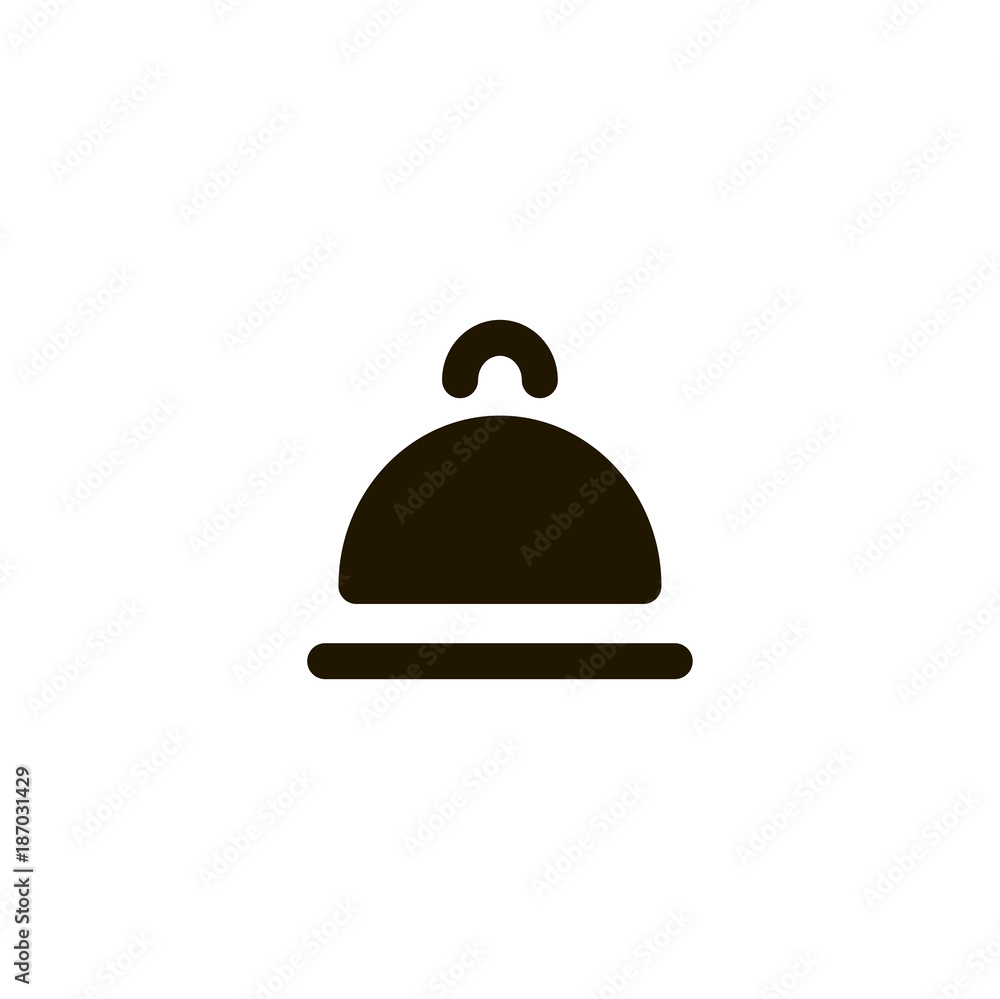 platter icon. sign design platter icon. sign design