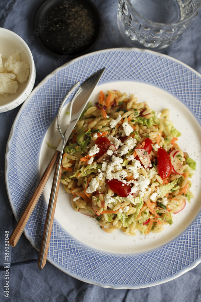 Orzo salad Orzo salad