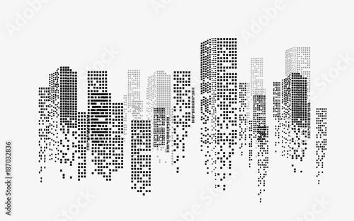 City scene on night time