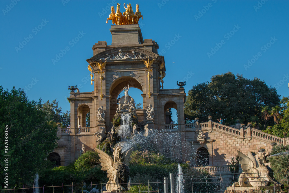 Obraz premium barcelona - parc ciutadella