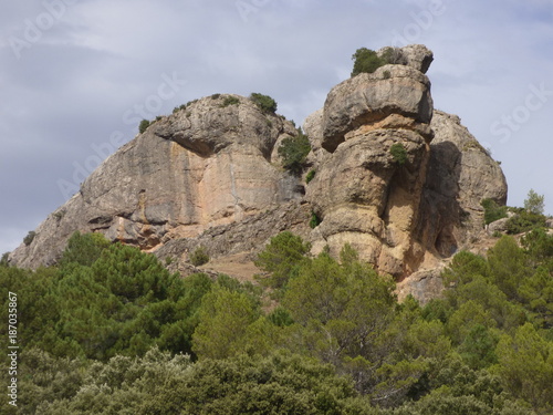 Los Goldines, pueblo abandonado cercano a Hornos de Segura, localidad de Jaén, Andalucía (España) perteneciente a la Comarca de Segura