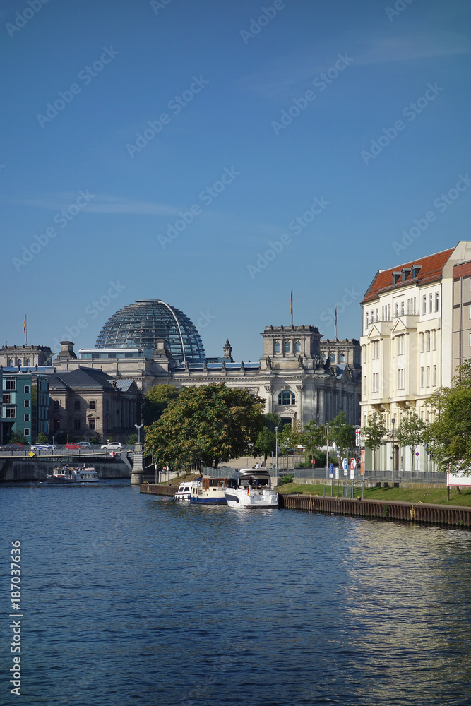 Reichstag and Spree River