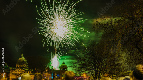 Aberdeen Fireworks Hogmanay 2018 photo