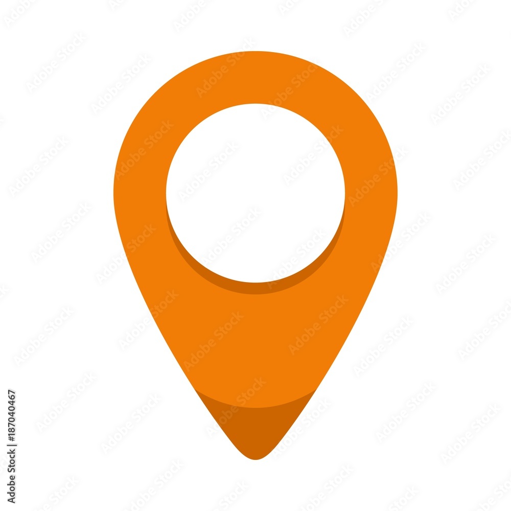 Fixation pin icon. Flat illustration of fixation pin vector icon isolated on white background Fixation pin icon. Flat illustration of fixation pin vector icon isolated on white background