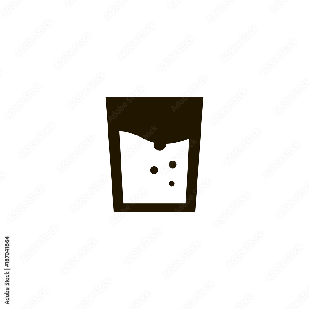 glass icon. sign design glass icon. sign design