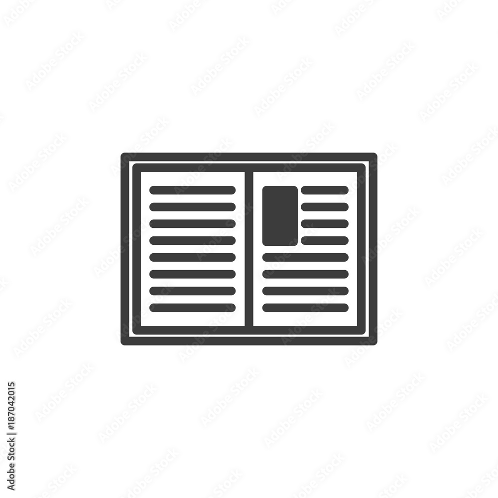 book icon. sign design book icon. sign design