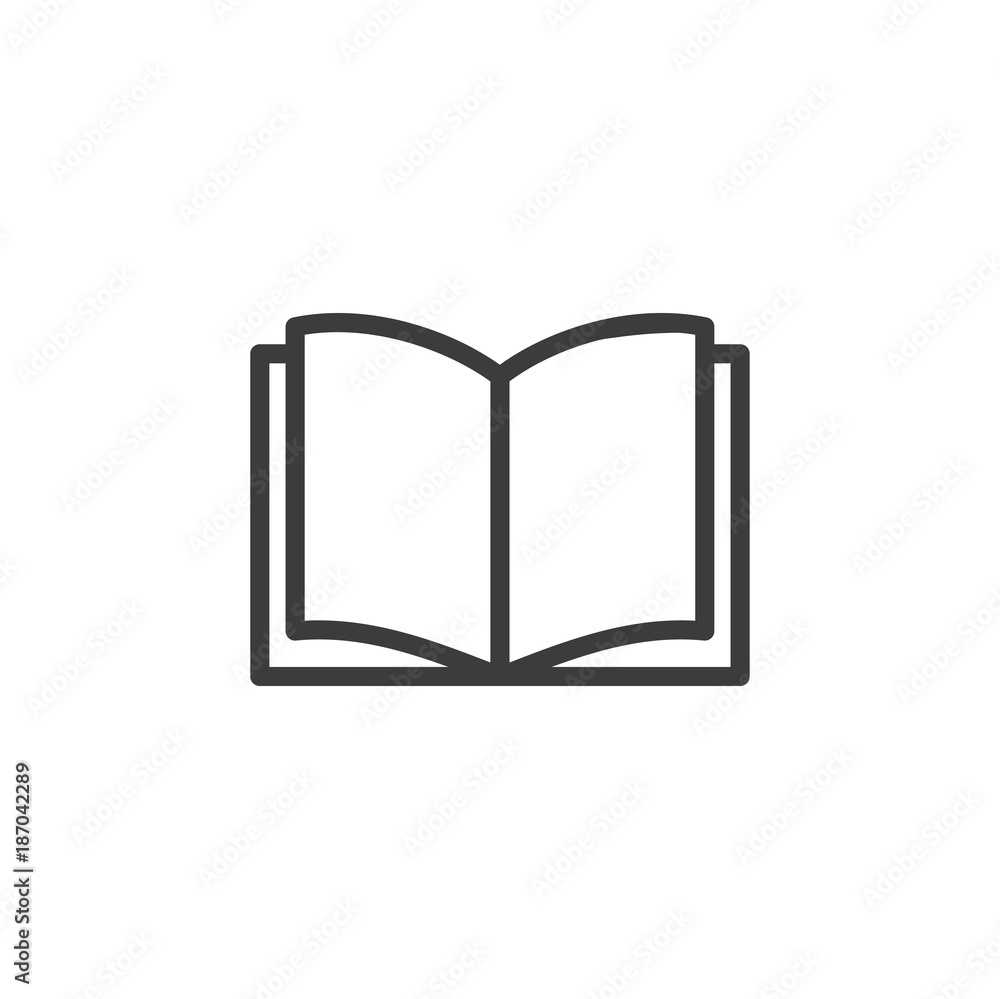 book icon. sign design book icon. sign design