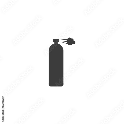 Oxygen balloon icon. sign design