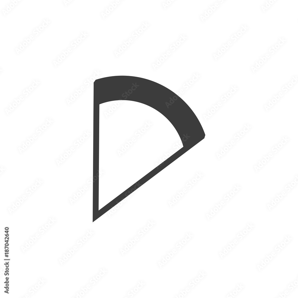 pizza leg icon. sign design pizza leg icon. sign design