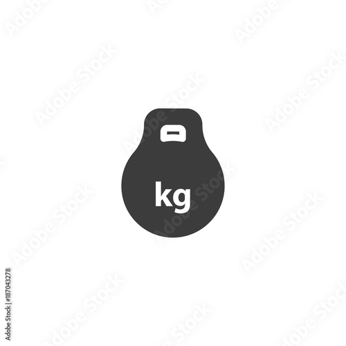 weight icon. sign design