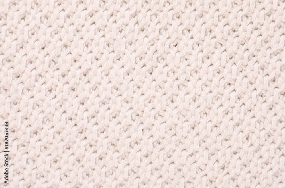 Wool fabric white macro photo Wool fabric white macro photo