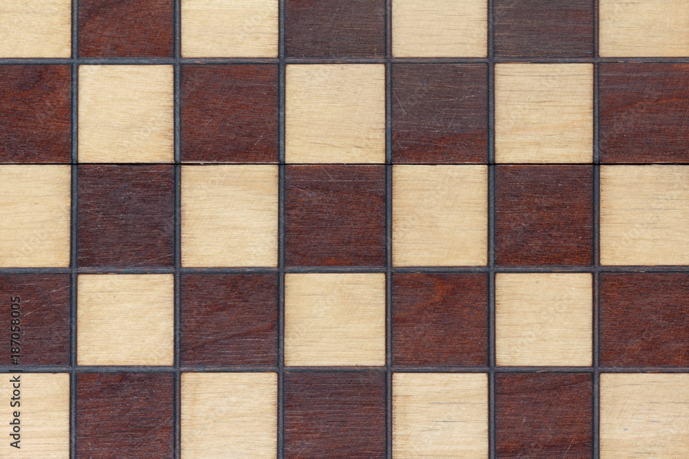 Fototapeta premium Chess board isolated background