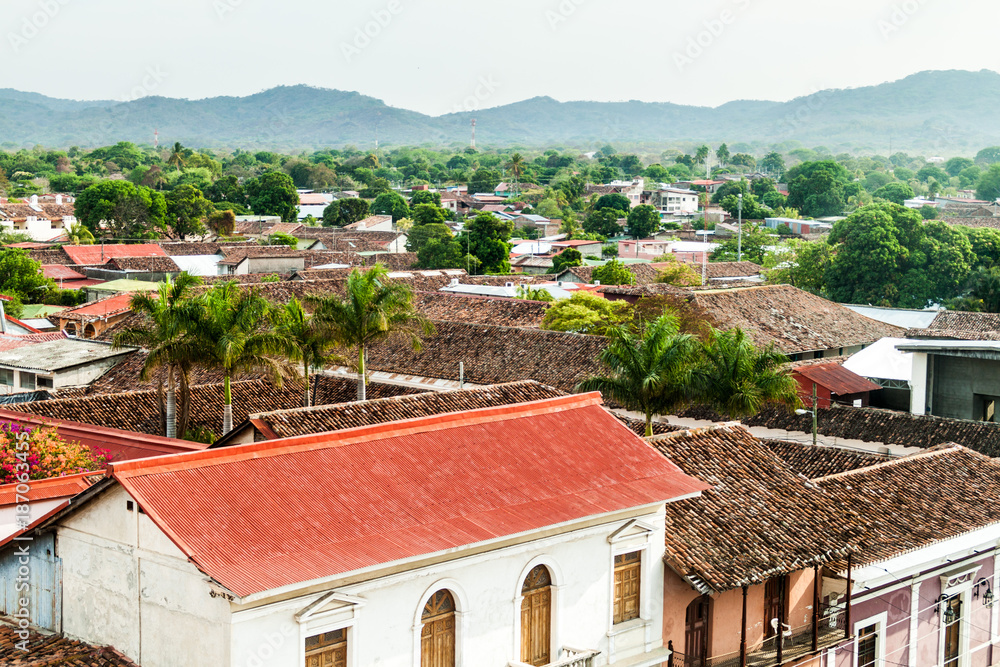Roofs of Granada, Nicaragua
