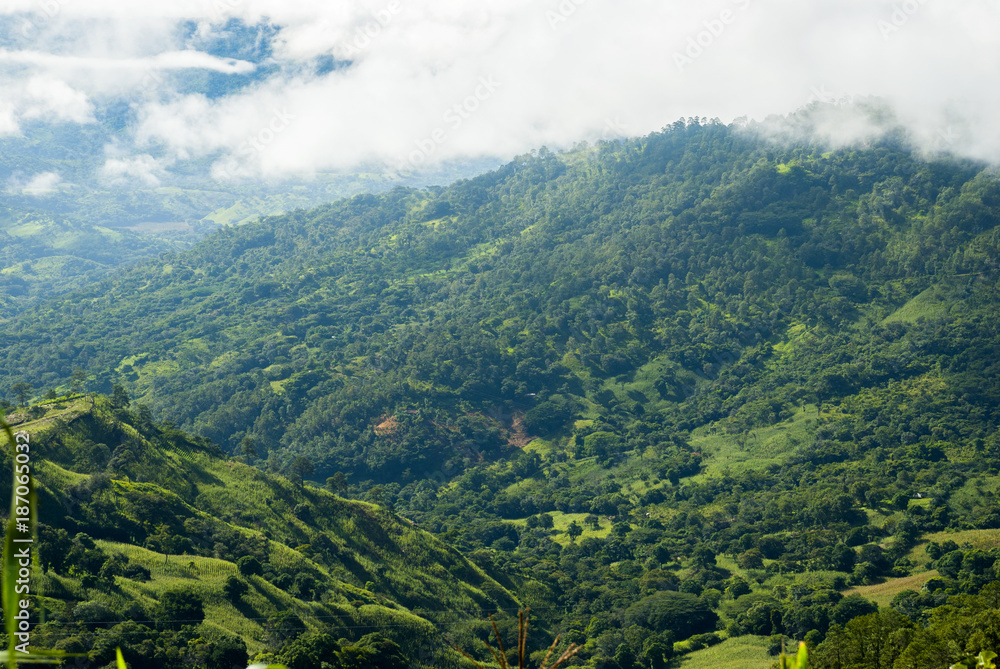 Mountains rural view of Baja Verapaz, Guatemala. Mountains rural view of Baja Verapaz, Guatemala.