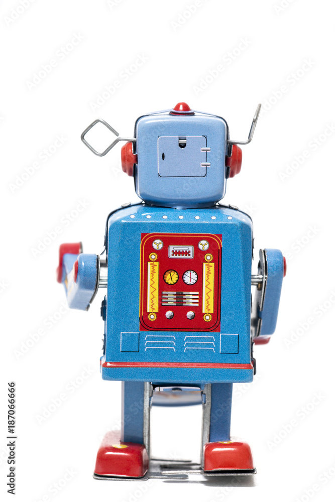 Fototapeta premium Vintage tin robot toy