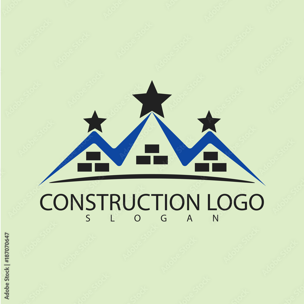 Construction Logo Design Architecture building Construction Logo Design Architecture building