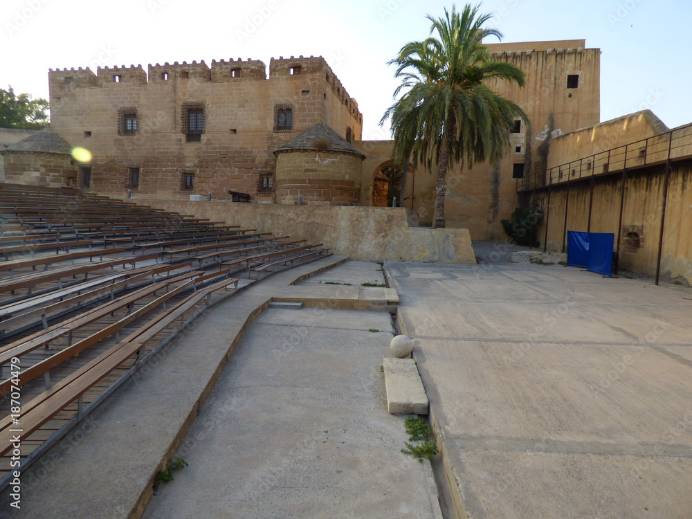 Fototapeta premium Cuevas del Almanzora, localidad de la zona del levante de la provincia de Almería, Andalucía (España)