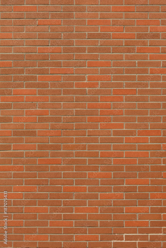 Red brick wall background Red brick wall background
