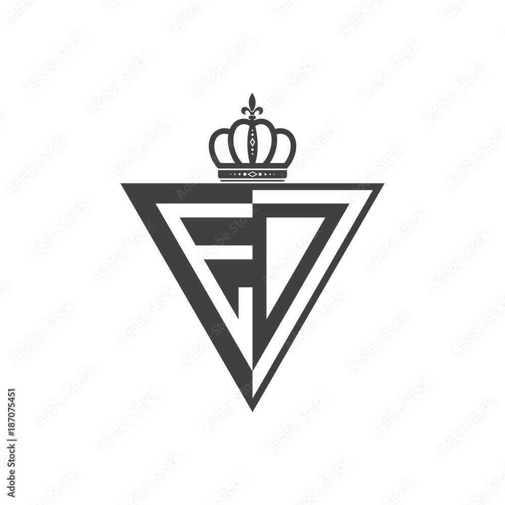 initial two letter half logo triangle black initial two letter half logo triangle black