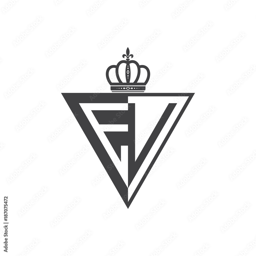 initial two letter half logo triangle black initial two letter half logo triangle black
