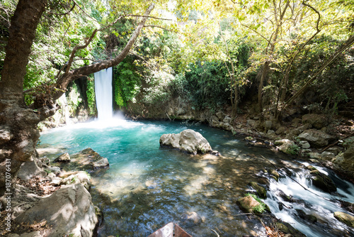 Visiting Banias Nature Reserve in Northern Israel photo