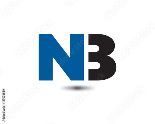 nb letter logo