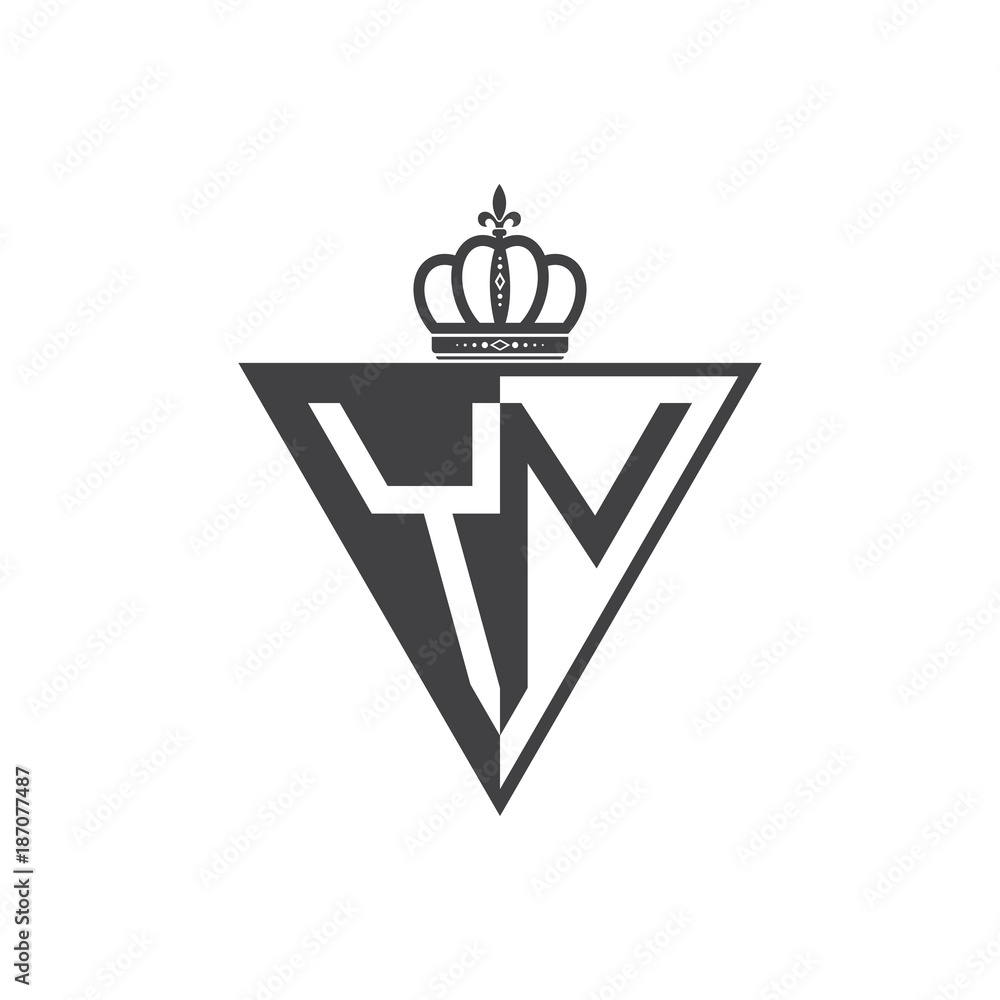 initial two letter half logo triangle black initial two letter half logo triangle black