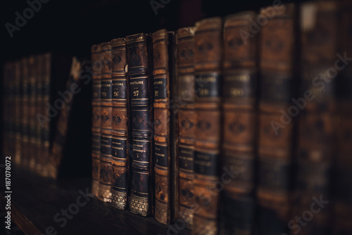 фотографія Old vintage books