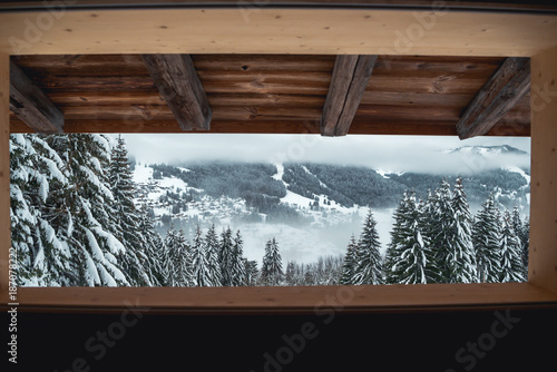 Winter wonderland view © Lydia Goolia
