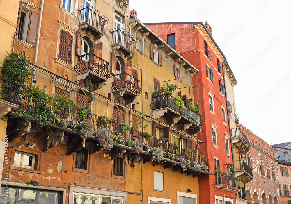 Old buildings in Venice, Italy