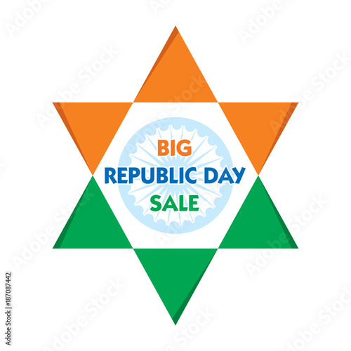 republic day sale banner design