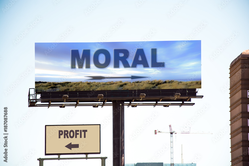 Schild 298 - Moral