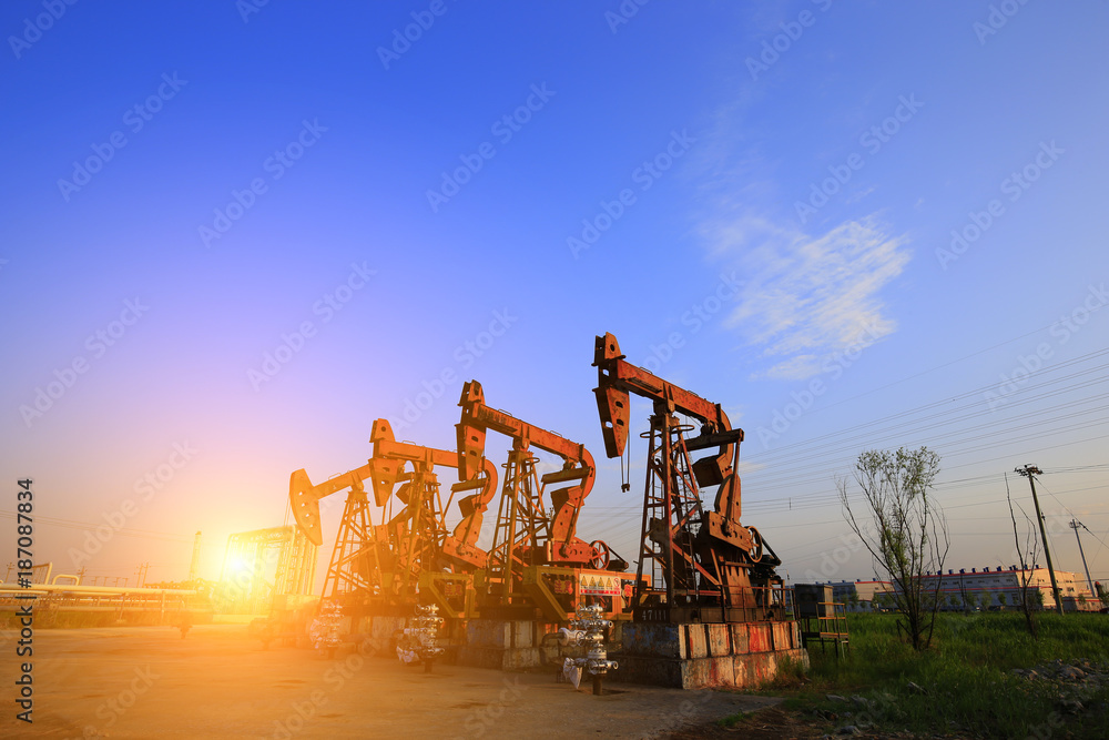 The oil pump, industrial equipment