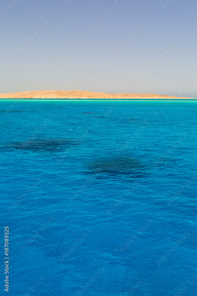 Beautiful lagoon of the Red Sea, Egypt