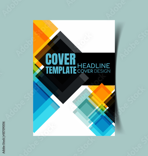abstract report cover 25