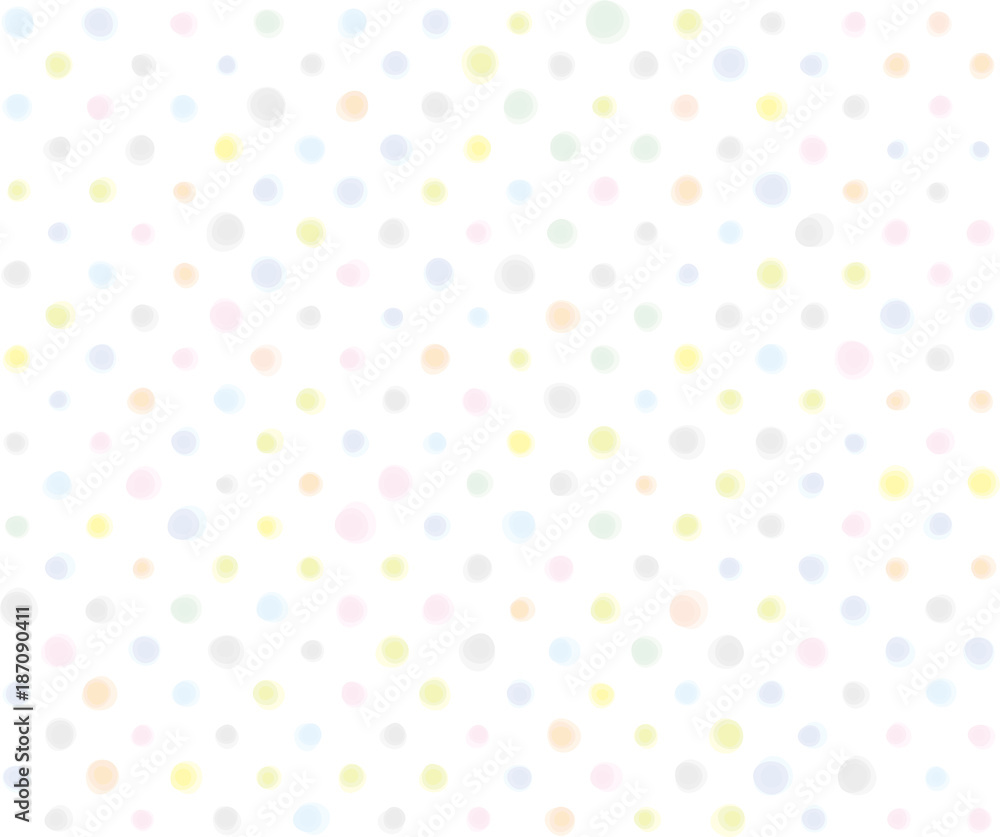 パステルカラーのドット 背景素材 Stock Vector Adobe Stock パステルカラーのドット 背景素材 Stock Vector Adobe Stock