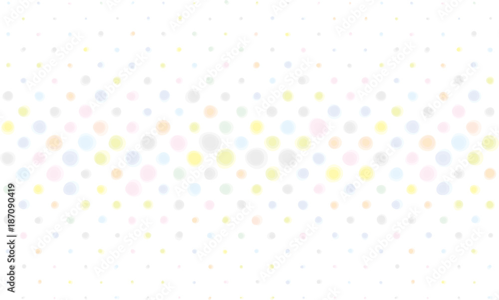 パステルカラーのドット 背景素材 Stock Vector Adobe Stock パステルカラーのドット 背景素材 Stock Vector Adobe Stock