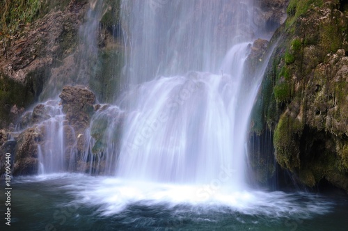 Fototapeta Naklejka Na Ścianę i Meble -  waterfall on the river