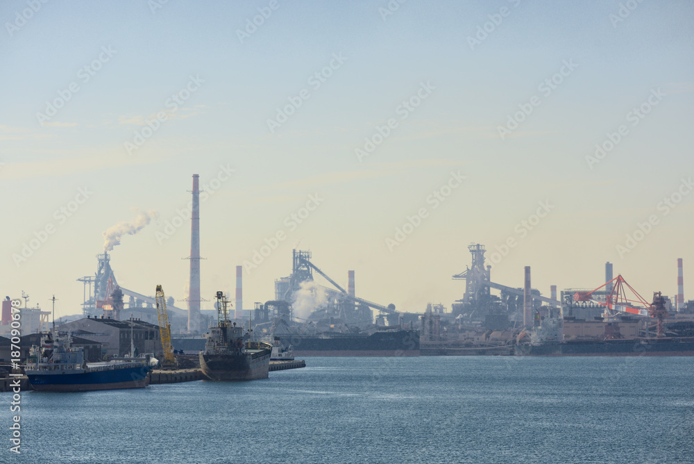 工業地帯・湾岸の風景、東播磨港