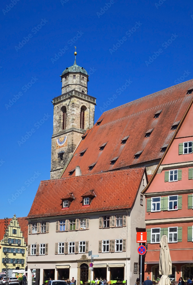 St. Georg in Dinkelsbühl, Bayern, Deutschland