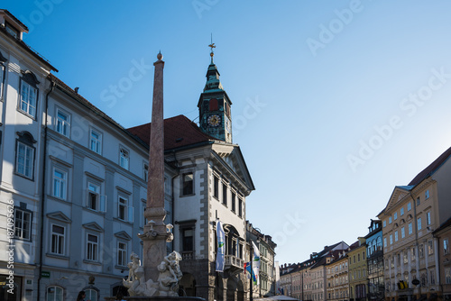 旅、ヨーロッパ、Slovenia,Ljubljana,Ljubljana city hall、リュブリャーナ市庁舎