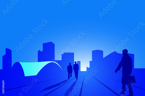Quartier de la Défense à Paris