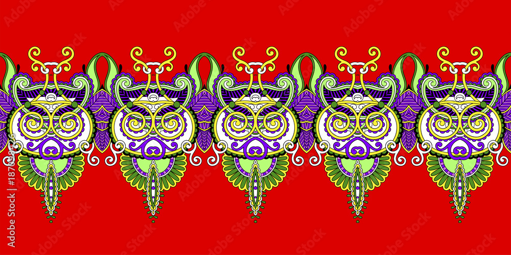 ethnic seamless stripe pattern, decorative ornamental design to ethnic seamless stripe pattern, decorative ornamental design to