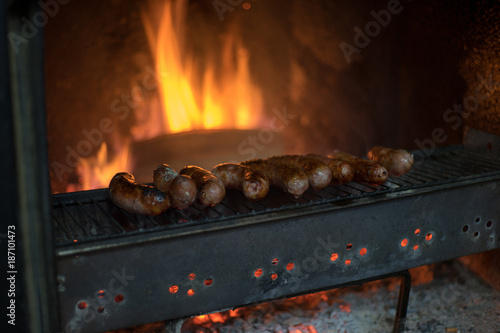 Salsicce alla brace