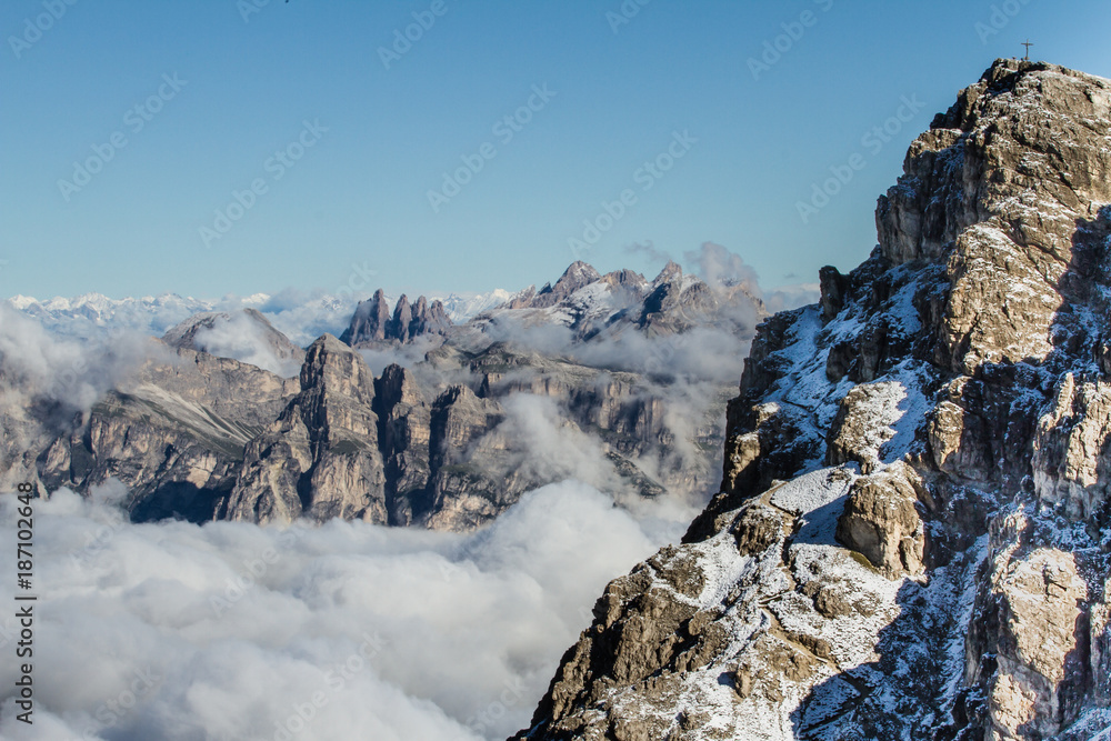 Sentiero Armentarola tra le Dolomiti (Trentino Alto Adige, Italia)