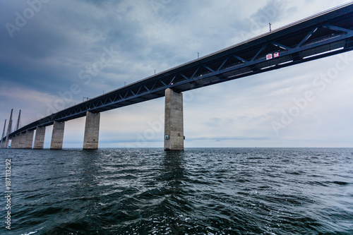 the oresund bridge between denmark and sweden © Voyagerix
